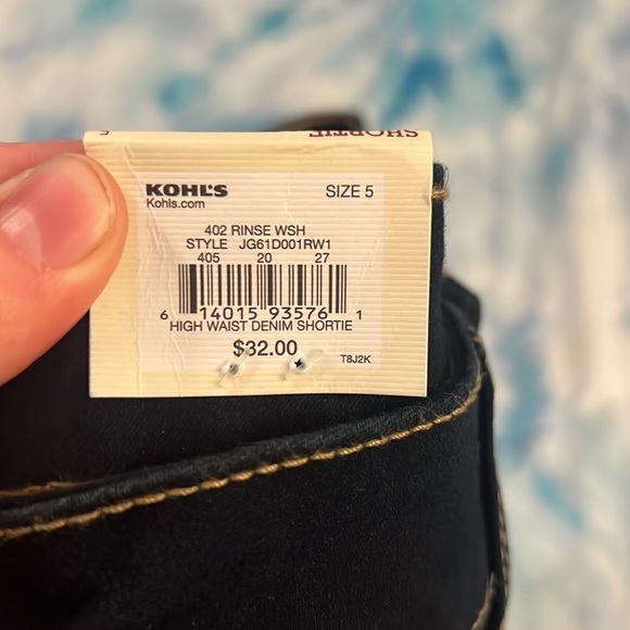 Dark blue denim shorts - Picture 9 of 9